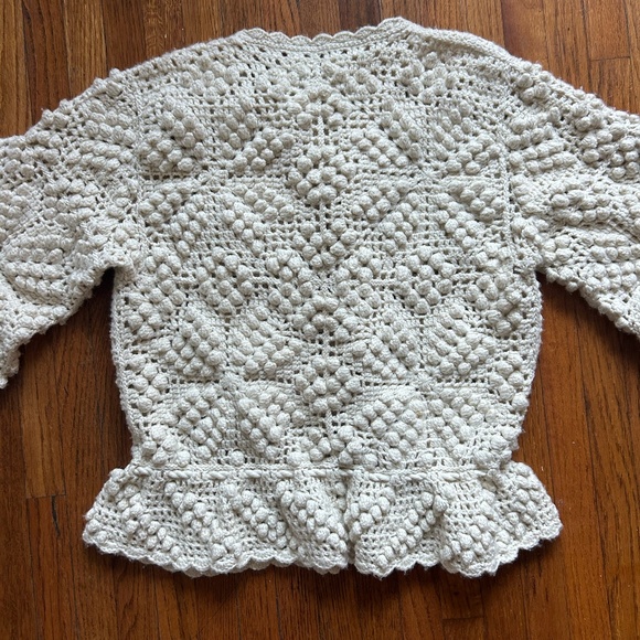 DOEN HEIRLOOM HAND KNIT CARDIGAN - Picture 7 of 7